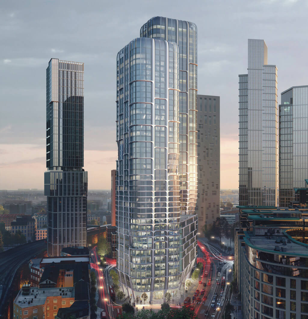 Zaha Hadid Architects对新揭示的伦敦摩天大楼面临批评