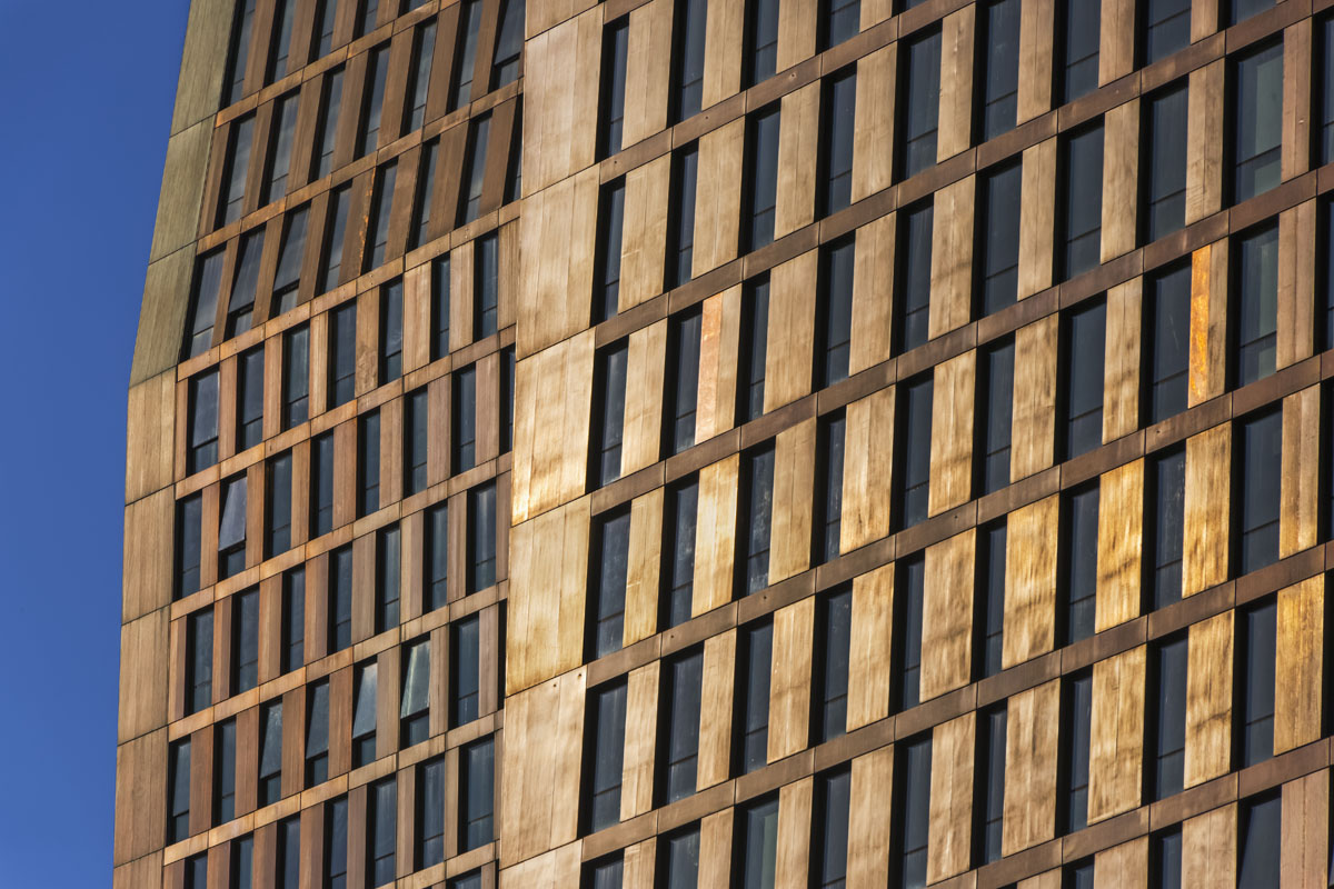 SHoP建筑事务所设计的美国铜建筑的正面