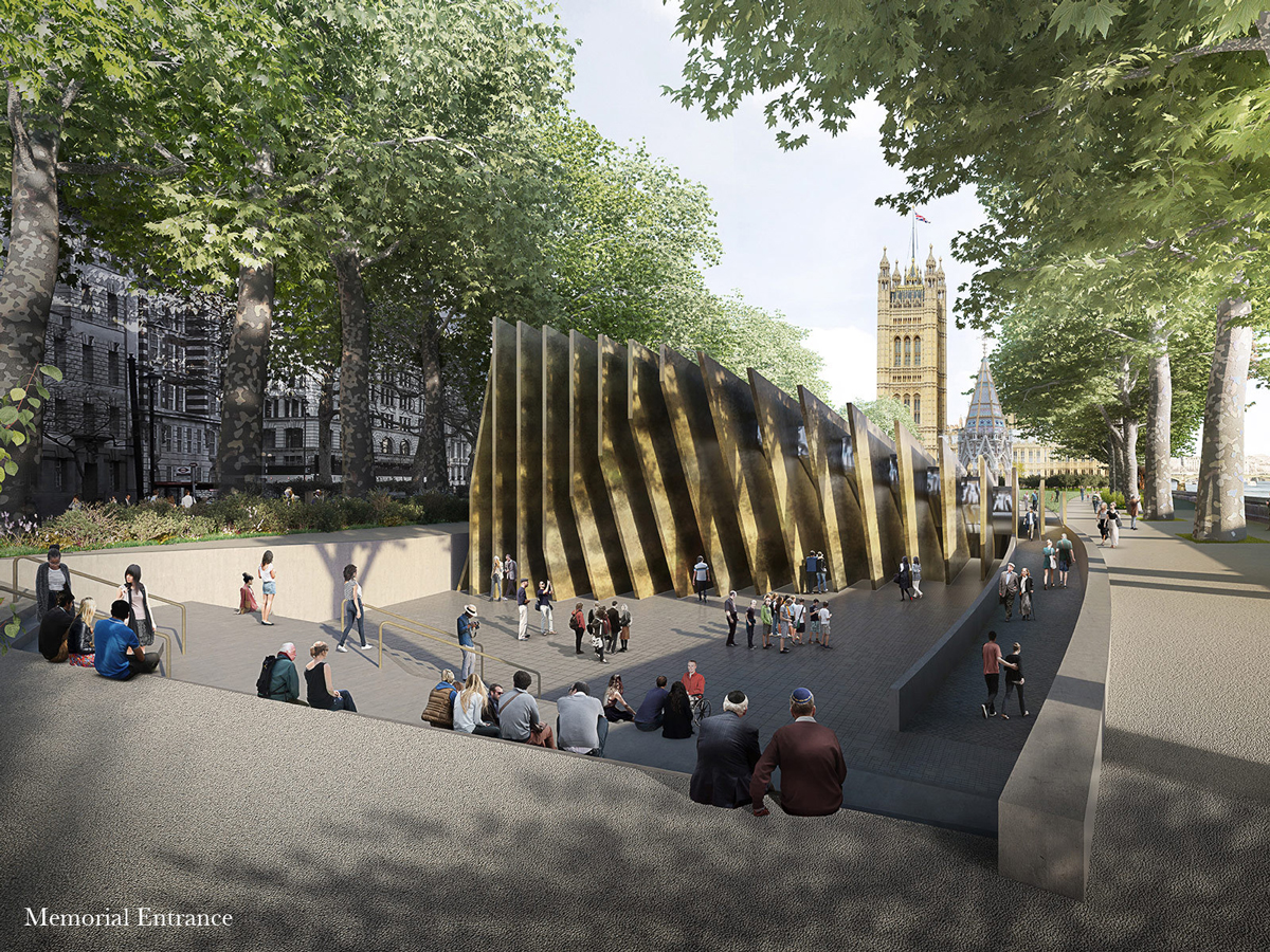 大卫·艾修（David Adjaye）的英国大屠杀纪念馆的设计