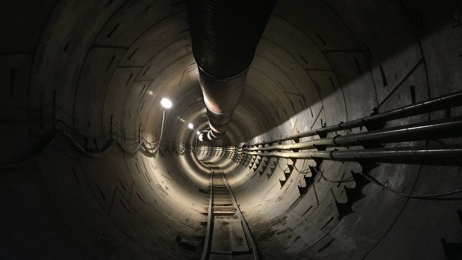 “无聊公司”霍桑试验隧道的照片