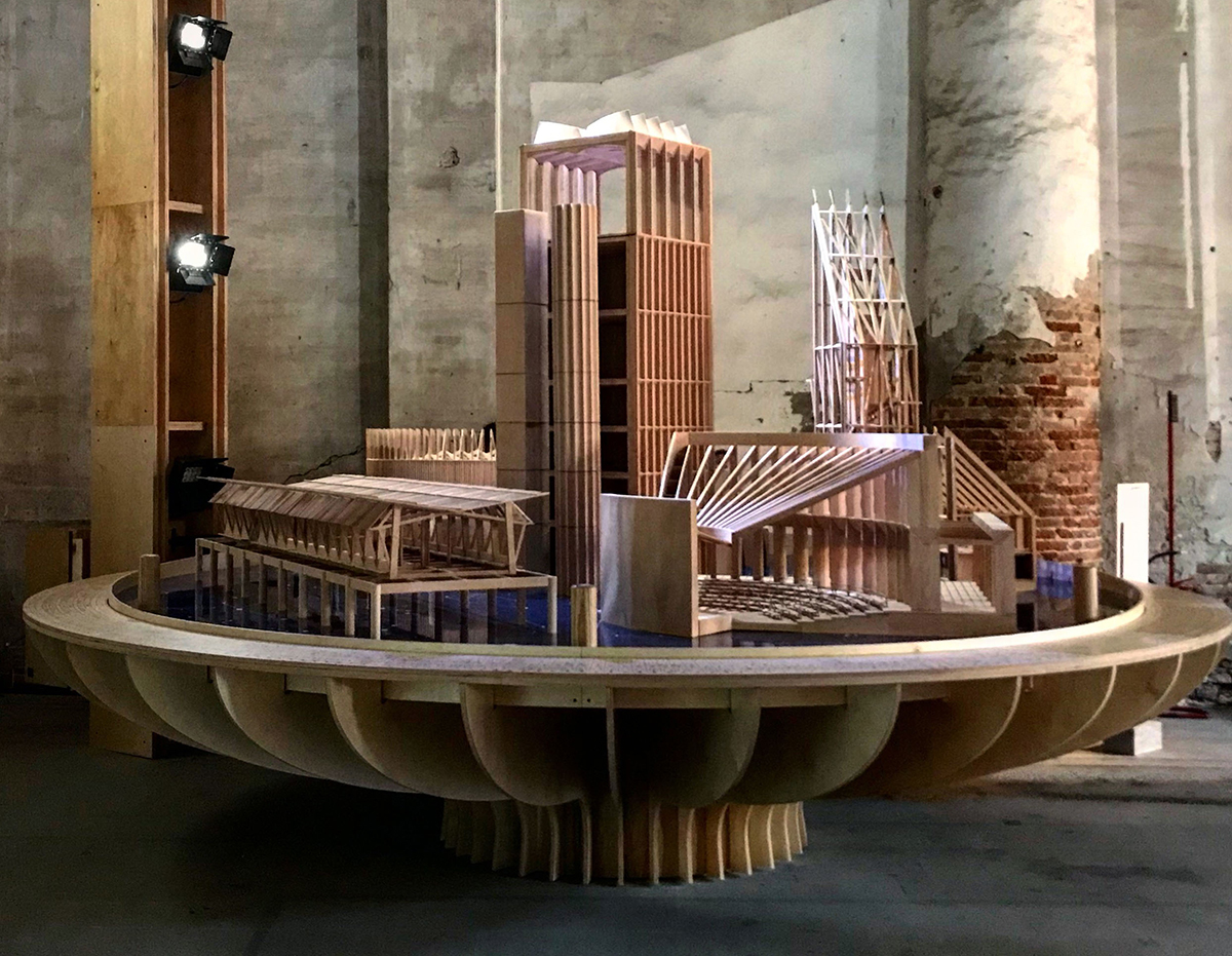威尼斯双年展模型图片由Níall McLaughlin Architects设计