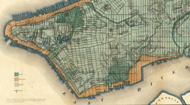 曼哈顿历史地图
