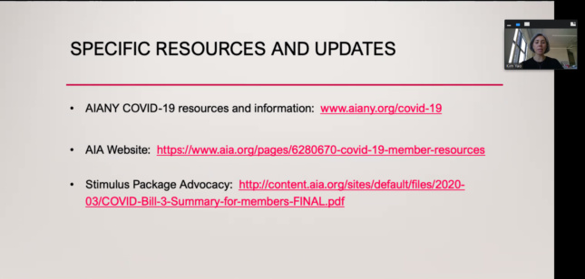 引导人们访问AIA资源页面的截图