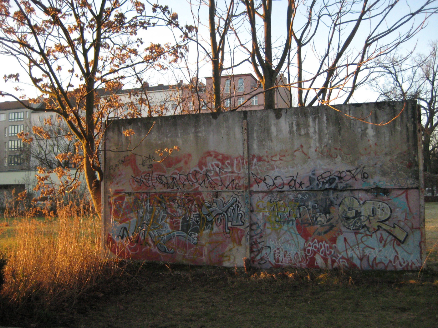 柏林墙的残余部分
