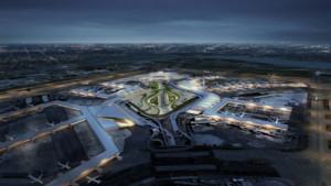 新统一的肯尼迪机场效果图