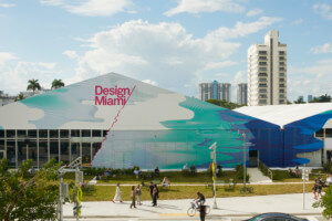 迈阿密设计博览会场地的外观