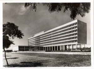 位于b里约热内卢的现代主义大学建筑，被大火烧毁，多亏了盖蒂基金会，它将被赋予新的生命