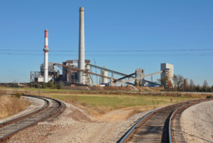 燃煤电厂和铁路公路