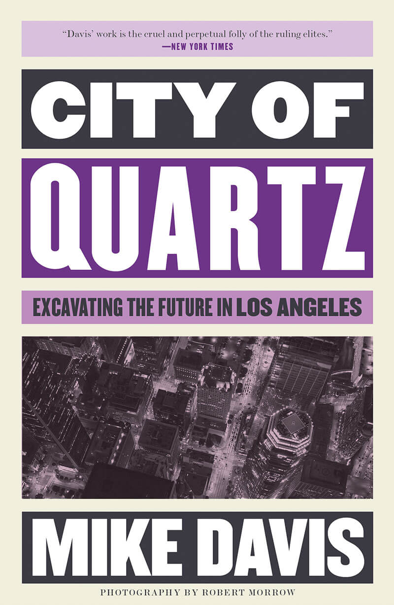 迈克·戴维斯的《石英之城》封面，Verso出版