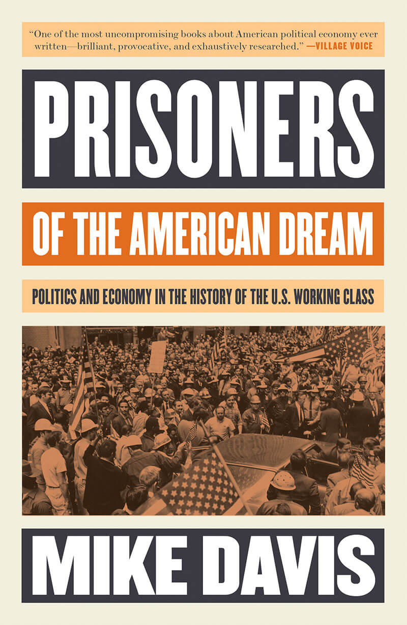 《美国梦的囚徒》的封面，由Verso出版